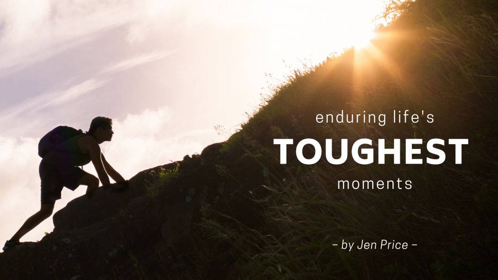 Enduring Life's Toughest Moments - Jesus Calling within