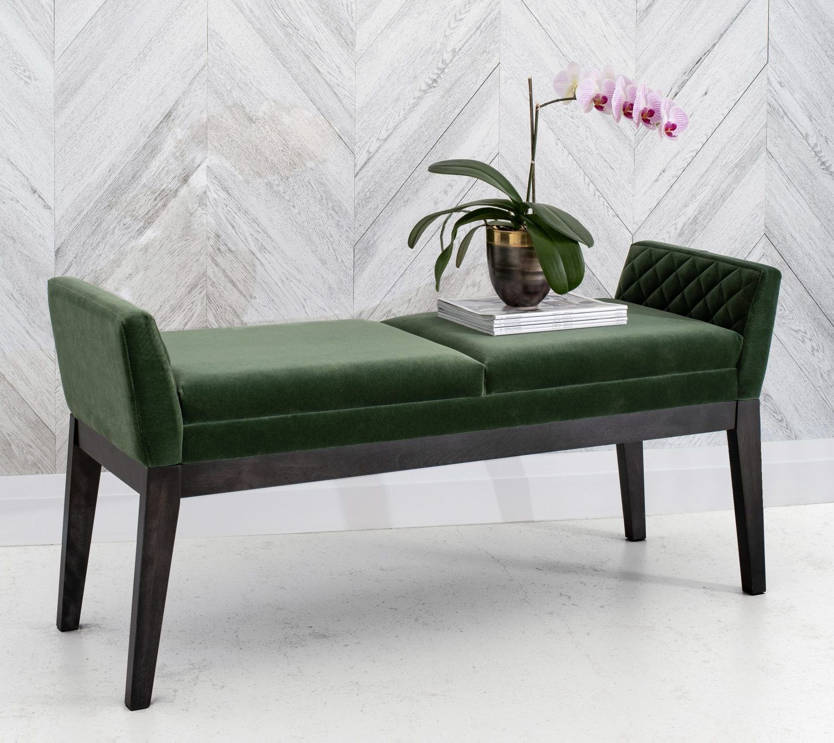 Floral Upholstered Dining Bench At Katie Felton Blog for