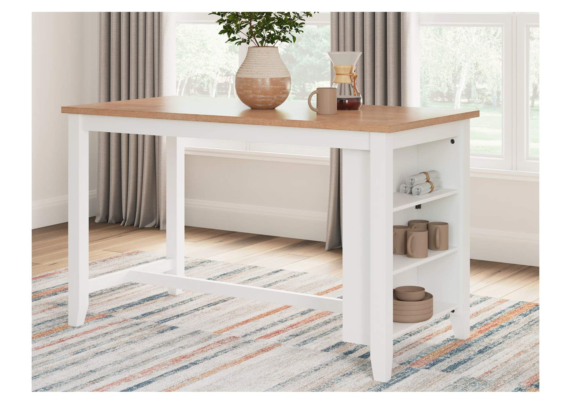 Gesthaven Counter Height Dining Table with regard to Newport Dining Table How to Style and Maximize Your Counter Height Space