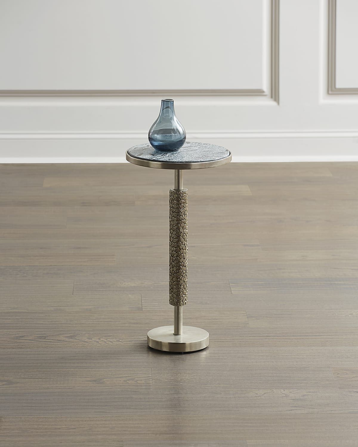 Global Views Tempest Martini Table | Horchow intended for The Craftsmanship Behind the Redondo Baton Nickel Tables