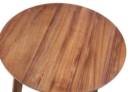 Granville Solid Acacia Wood Nesting Side Table in Elevate Your Living Space with Black Acacia Wood Nesting Tables