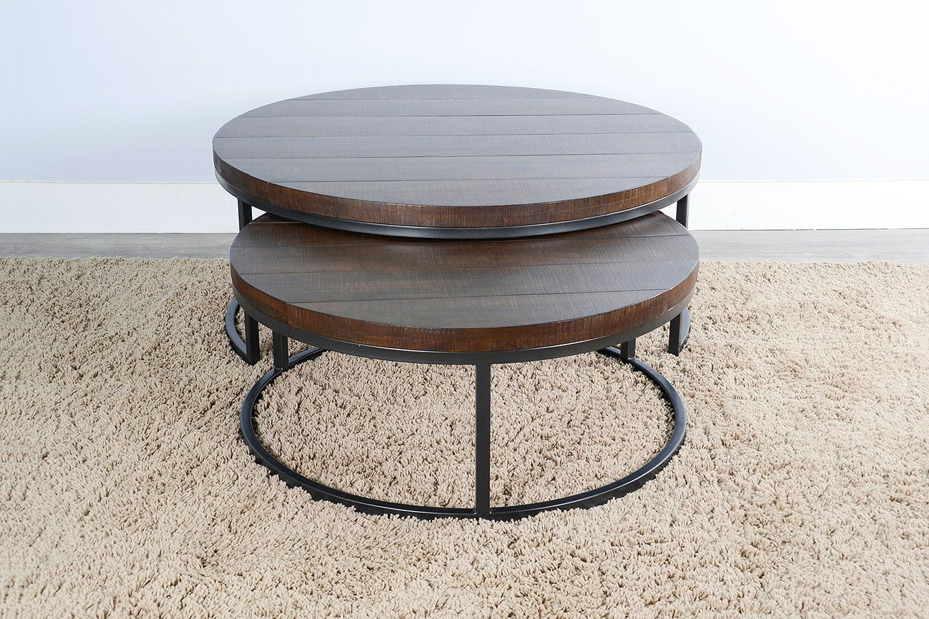 Homestead Nesting Table Set By Sunny Designs | Furniturepick throughout Beyond the Living Room Discover Hidden Uses for Your Nesting Table Set