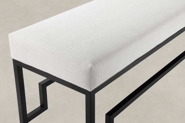 Laurence Bench - Transitional - Upholstered Benches - By American Home ... within The Timeless Appeal of the Laurence Steel Bench An Expert Perspective