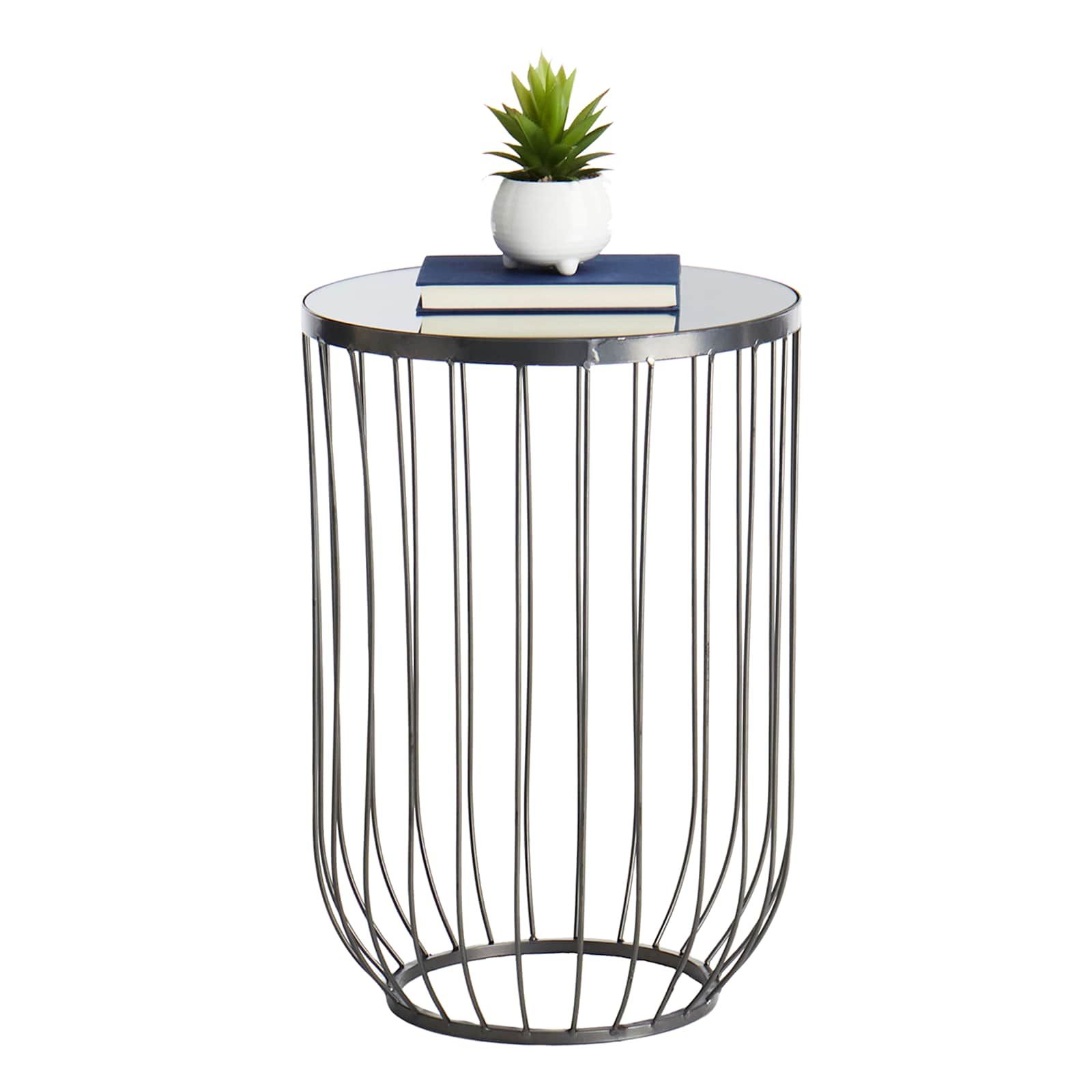 Lexi Accent Table, Nickel within