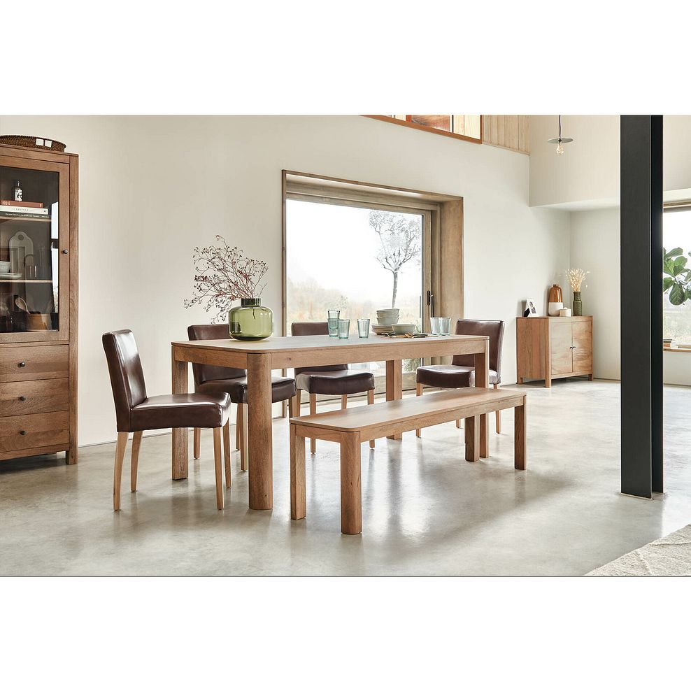 Lyla Mango Wood Dining Table | Oak Furnitureland regarding Exploring the Versatility of a 72-Inch Mango Dining Table