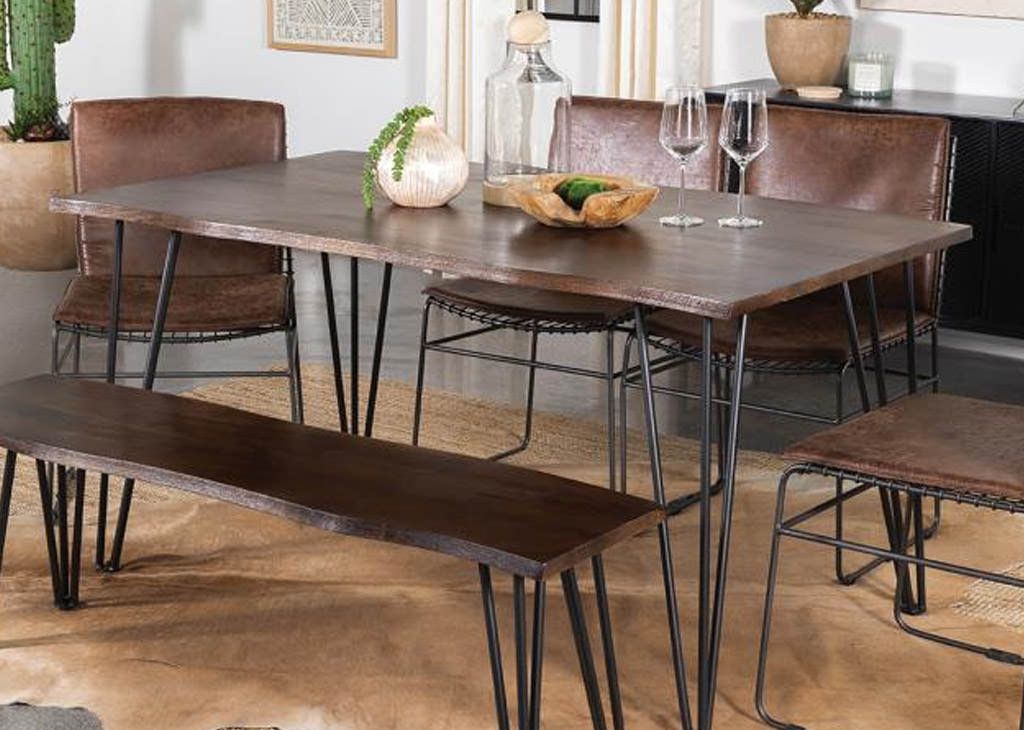 Mango Wood Dining Table with