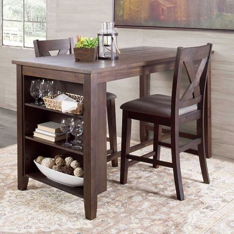 Maximize Your Space With A Dining Room Table That Has Built-In Storage ... inside