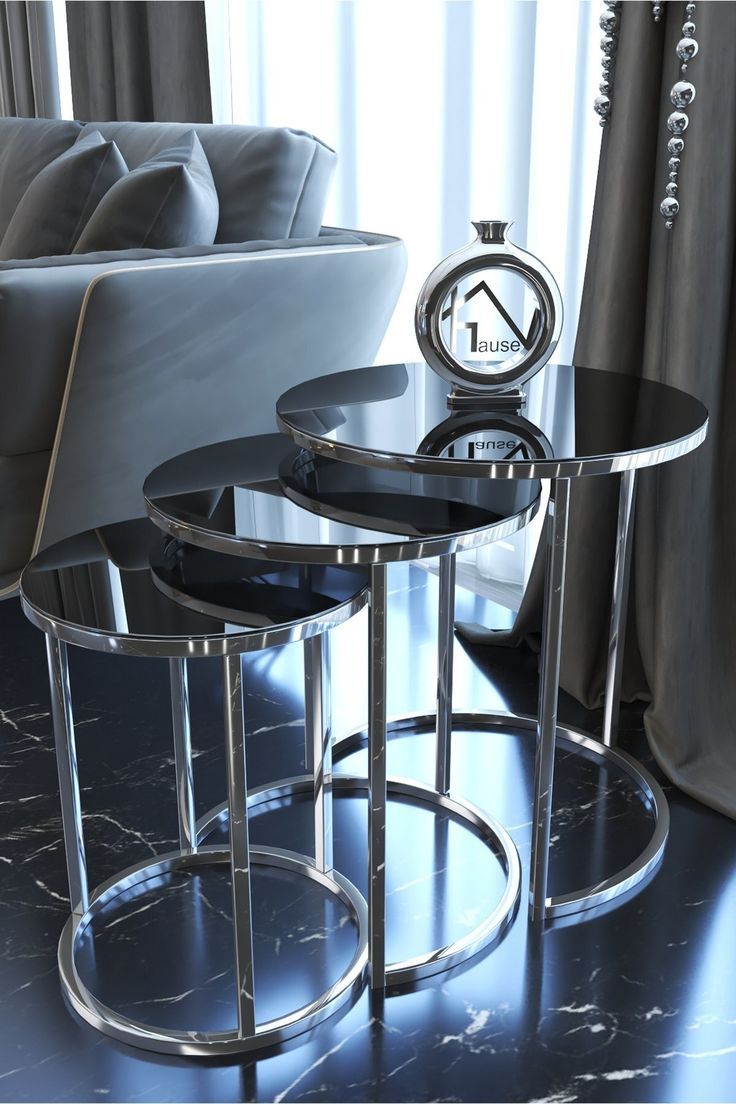 Modern Silver Metal Coffee Table Set intended for The Enduring Appeal of Chrome The Glanz Metal Coffee Table Set Explained