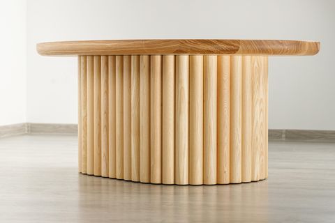 Natural Modern Ash Solid Wood Coffee Table For Sale At 1Stdibs for Styling Your White Ash Solid Wood Coffee Table with an Auxiliary Piece