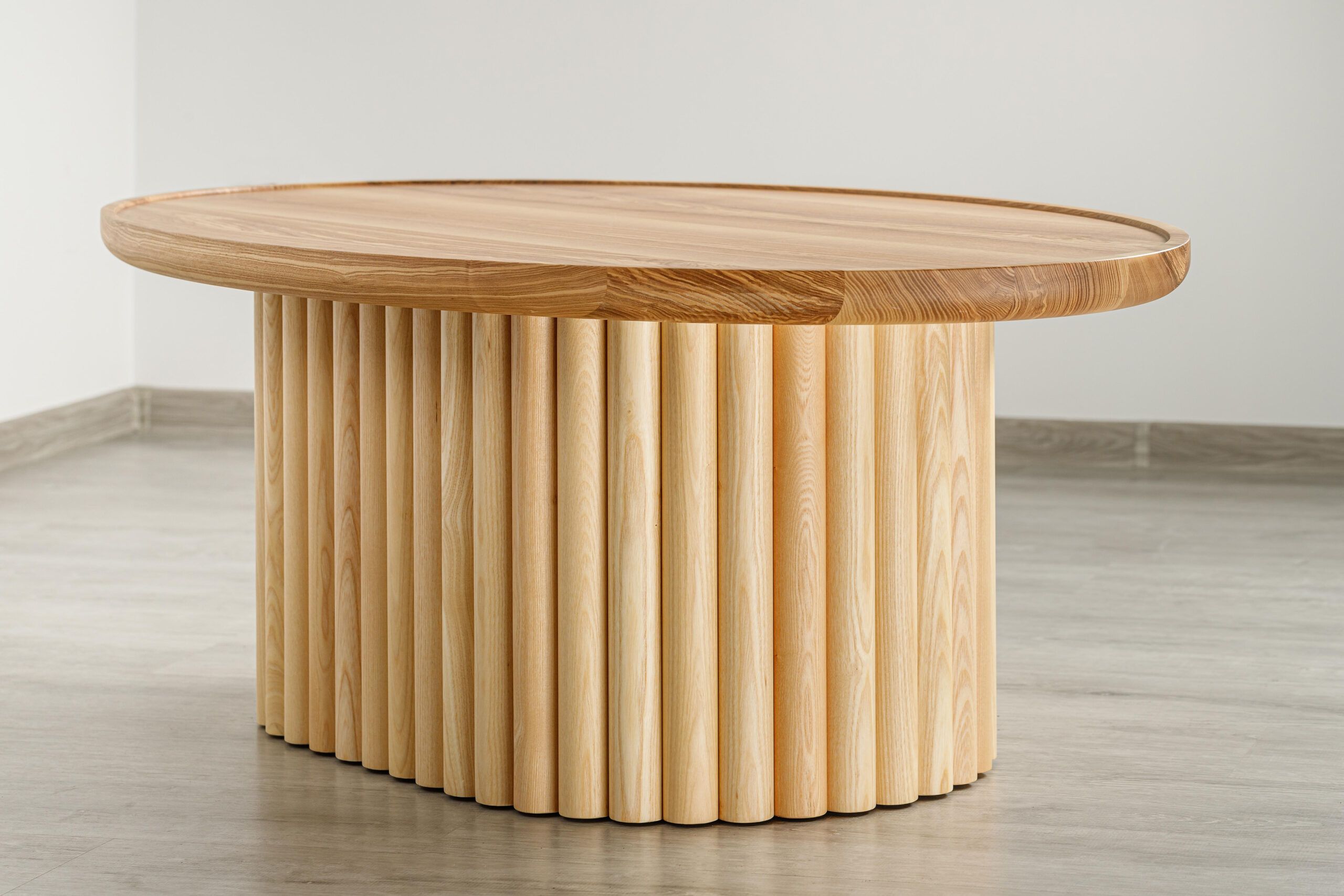 Natural Modern Ash Solid Wood Coffee Table For Sale At 1Stdibs regarding Styling Your White Ash Solid Wood Coffee Table with an Auxiliary Piece