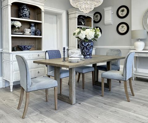Newport Dining Table, 200Cm - Nordic Style London throughout Newport Dining Table How to Style and Maximize Your Counter Height Space