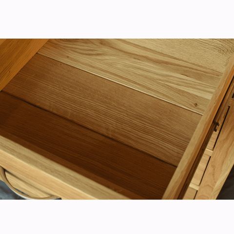 Nova Oak Tallboy 5 Drawers Oak Chest – Oak In Vogue Furniture for