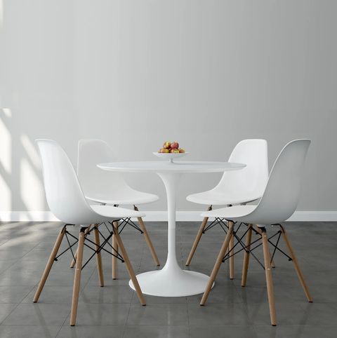 Pedestal Base Dining Table - Pramukh Furniture regarding The Timeless Elegance of Pedestal Base Dining Tables