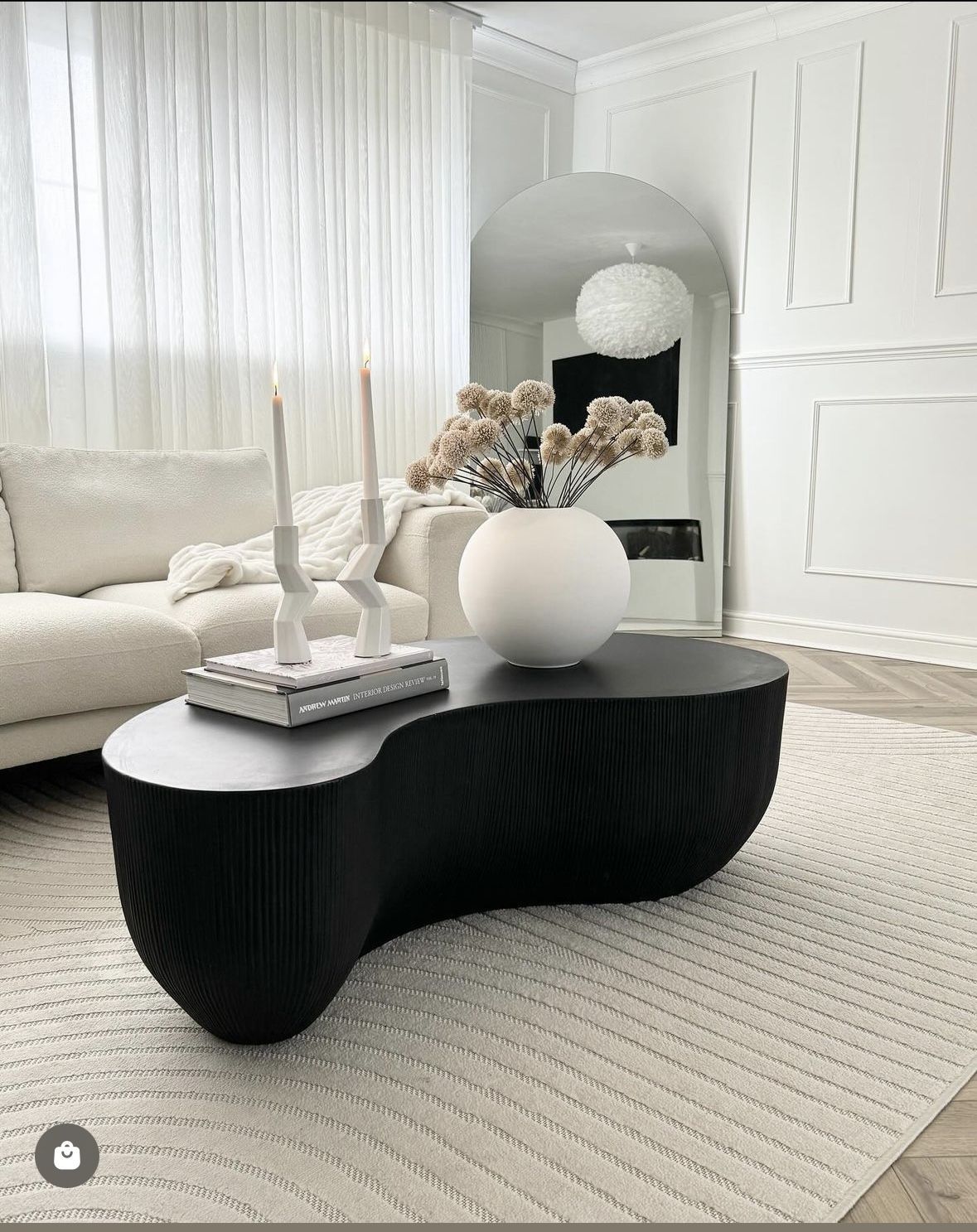 Pin By Waad Haz On Coffee Table Arrangement In 2025 | Living Room ... inside Exploring the Versatility of a 2-Piece Black Coffee Table Arrangement