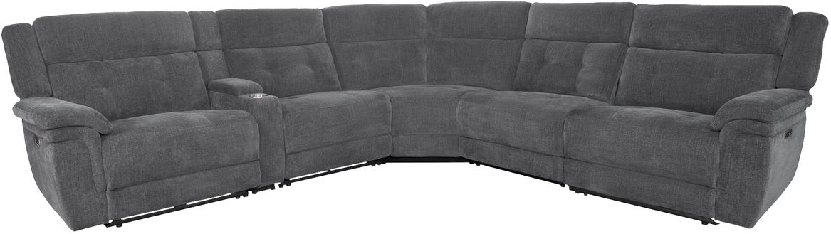 Richland 6 Piece Modular Power Reclining Sectional With Power ... inside