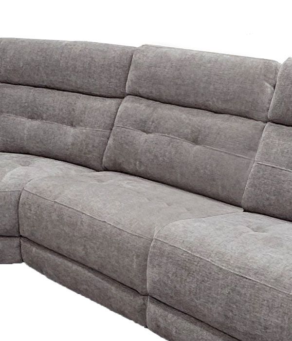 Richland Bristol Grey Modular Power Reclining Sectional Set W/ Power ... throughout Mastering Relaxation How the Richland Sectional Elevates Your Living Space