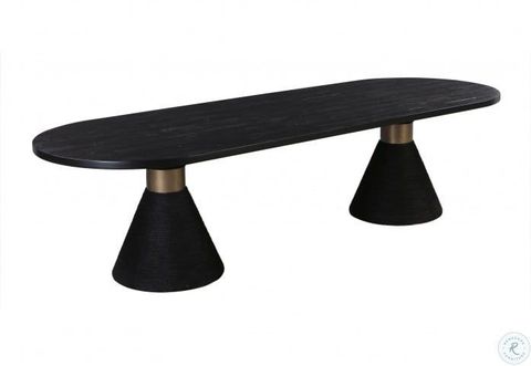 Rishi Black Rope Dining Table in