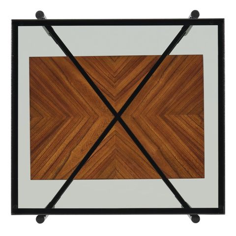 Riverside Furniture 31509 Living Room Lennox Rectangular Side Table ... throughout