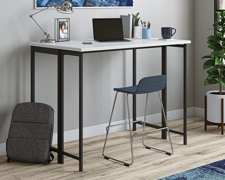 Sauder North Avenue® Modern Drop Leaf Dining Table In White 430354 with regard to Maximizing Space and Style with the Sauder North Avenue Drop Leaf Dining Table