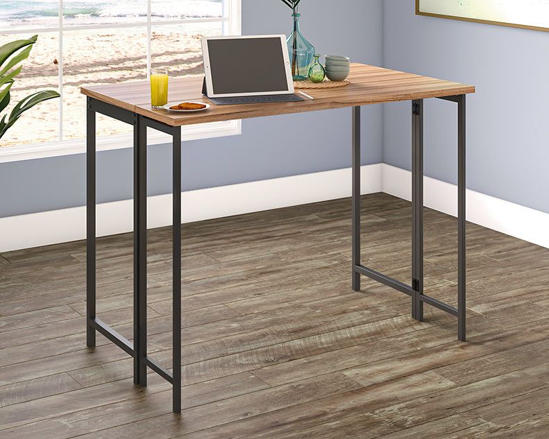 Sauder North Avenue® Modern Drop Leaf Table In Sindoori Mango 430353 inside