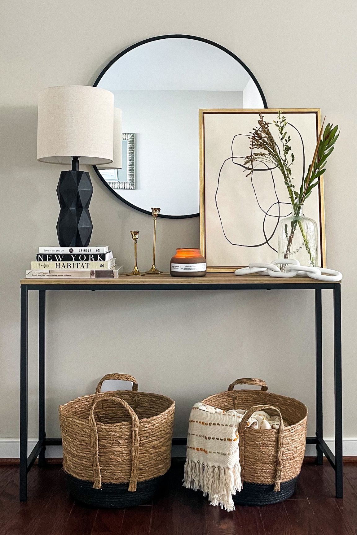 Sauder North Avenue Sofa Table, … Curated On Ltk | Texas Home Decor ... with regard to