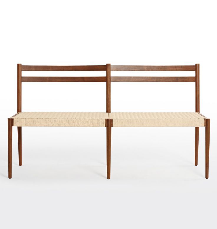 Shaw Walnut Bench | Modern Bench, Bench, Rustic Modern Farmhouse within Exploring the Comfort and Style of the Shawn Round Bench