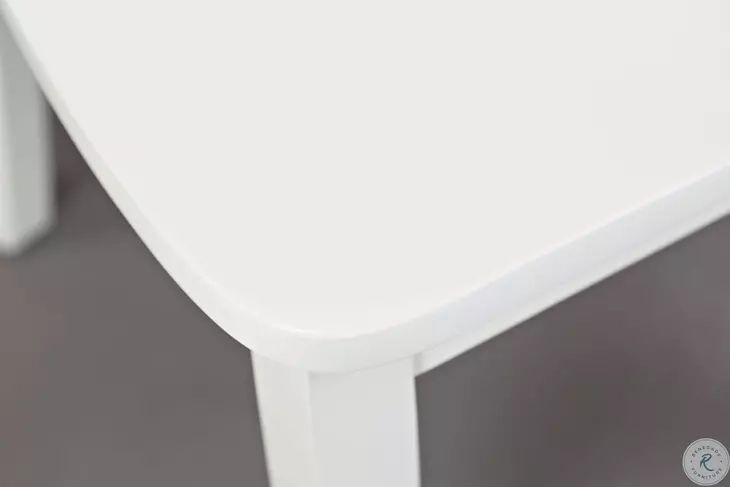Simplicity Paperwhite Rectangle Dining Room Set From Jofran | Coleman ... for The Enduring Appeal of the Paperwhite Simplicity Rectangle Dining Table