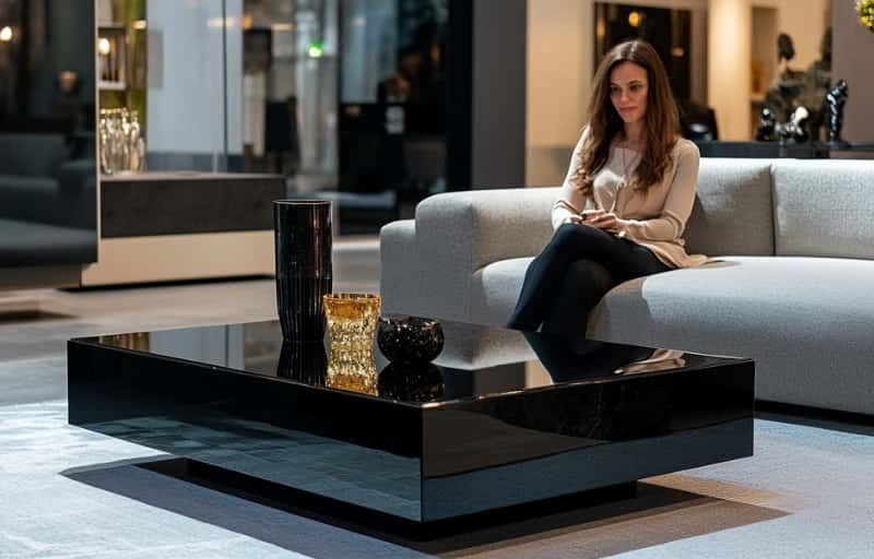 Styling Your Living Room With Black Coffee Tables: Designers’ Tips inside