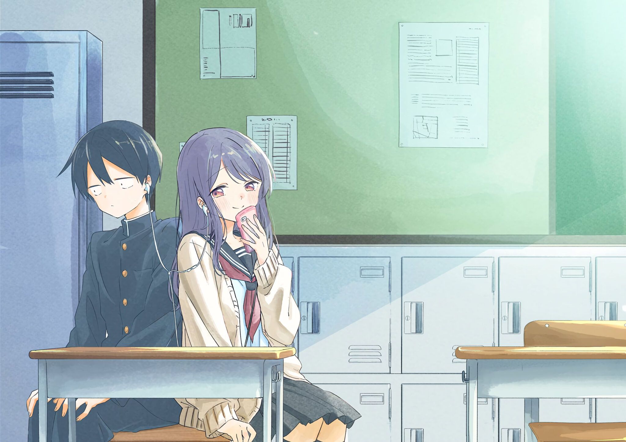 The Kubo-San Wa Mobu Wo Yurusanai Anime Revealed A Special Visual Image. inside Kubo 63&quot; Dining Table Essential Insights for Home Decor Enthusiasts