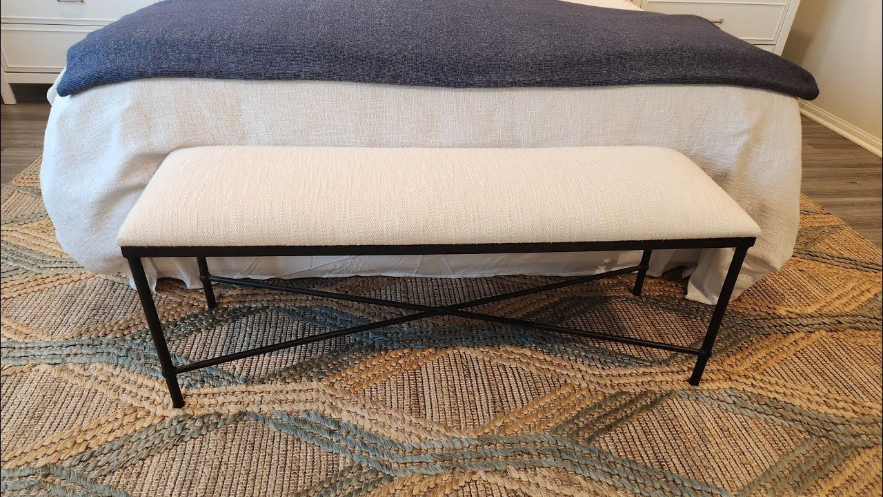 Uttermost Avenham - Framed Bench-20.25&quot; Tall And 50.5&quot; Wide |Quick ... inside Bringing Sophistication Home with the Uttermost Avenham Bench