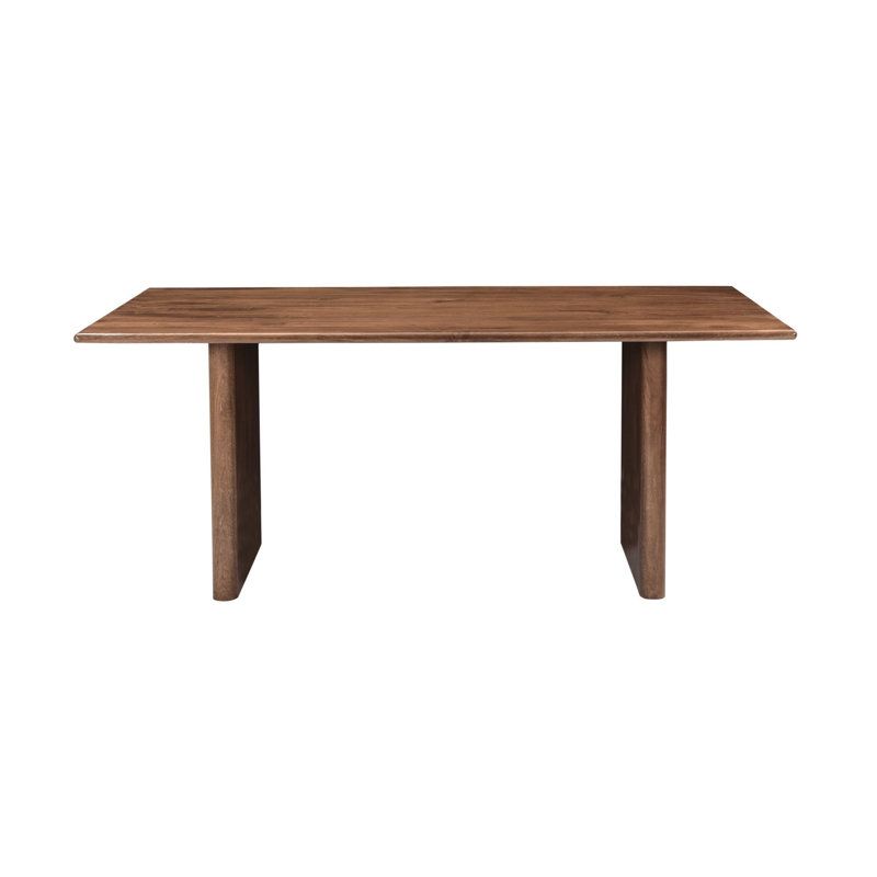 Wade Logan® Arafat 72&quot; Mango Dining Table | Wayfair pertaining to