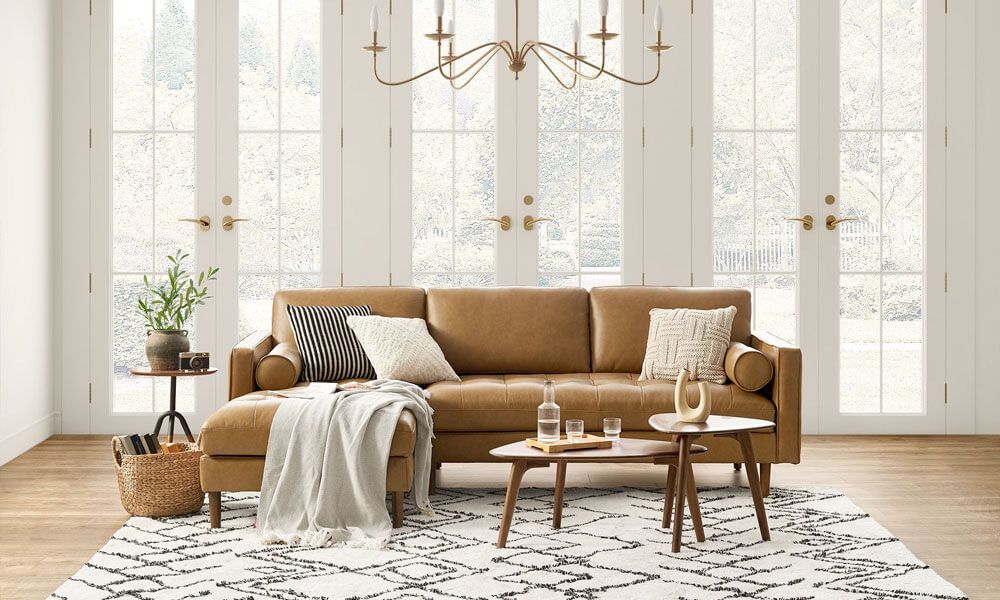 What Colour Cushions On Brown Leather Sofa | Americanwarmoms.org pertaining to