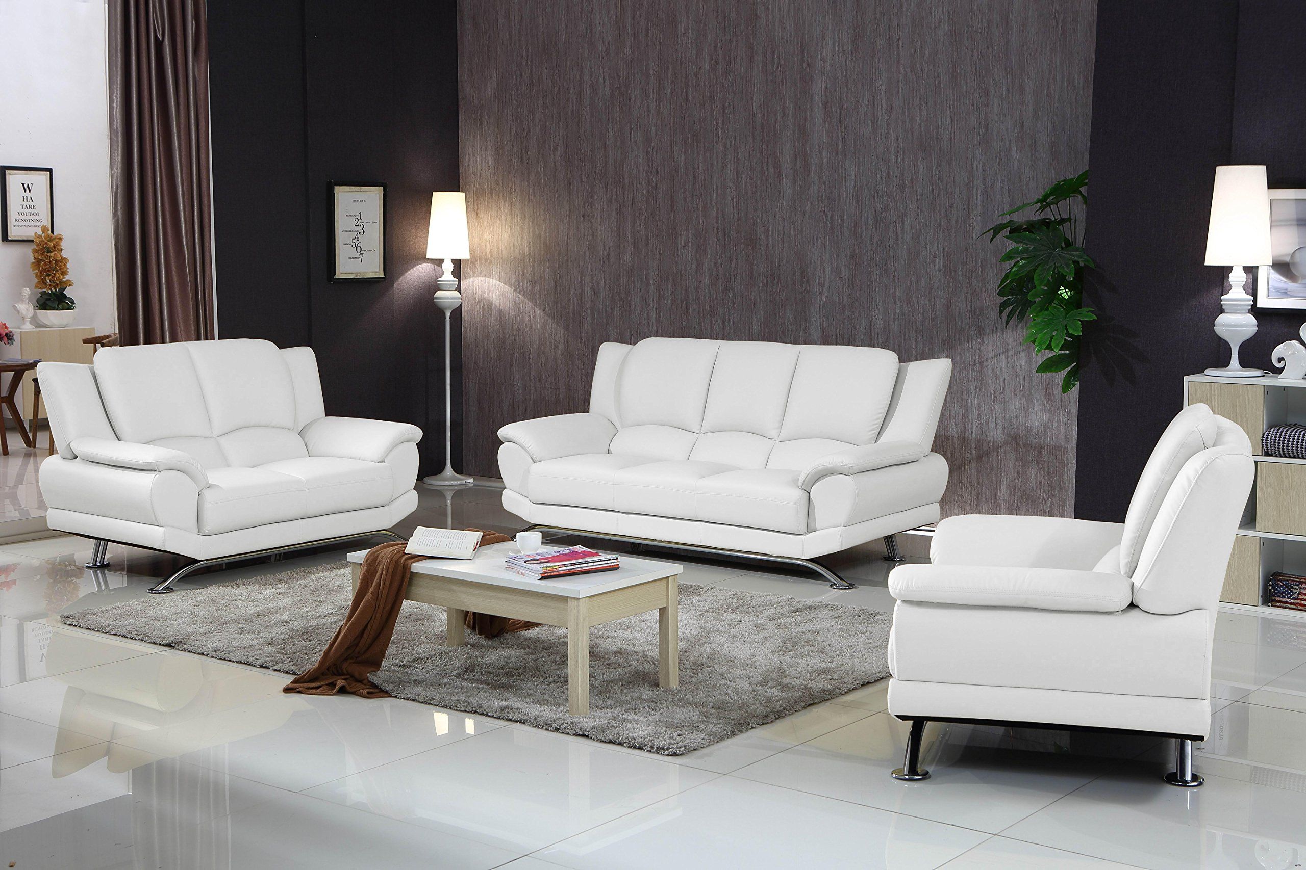 White Leather Sofa White Leather Sofa Hire | Chrome Frame Sofa Hire inside Elevating Your Business Waiting Room with the Flash Furniture White Leather Sofa Set