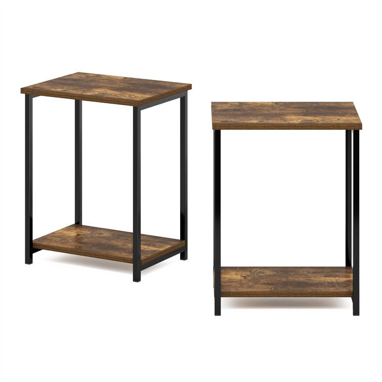 Williston Forge Adalid 2 Piece Side Table Set | Wayfair.co.uk regarding