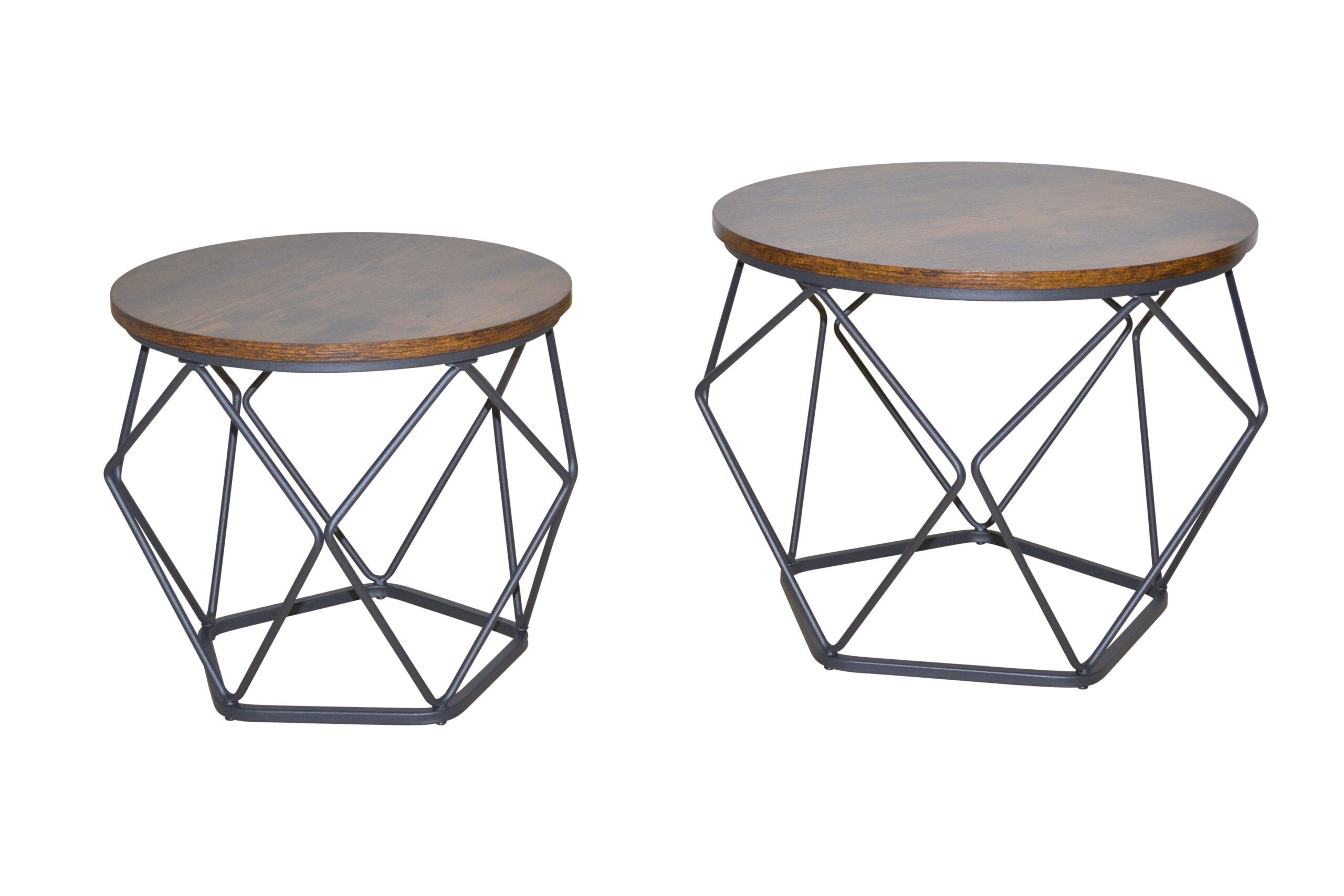 Williston Forge Rosengard 2 Piece Side Table Set | Wayfair.co.uk within