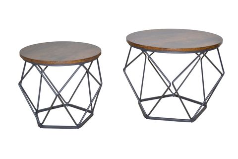 Williston Forge Rosengard 2 Piece Side Table Set | Wayfair.co.uk within