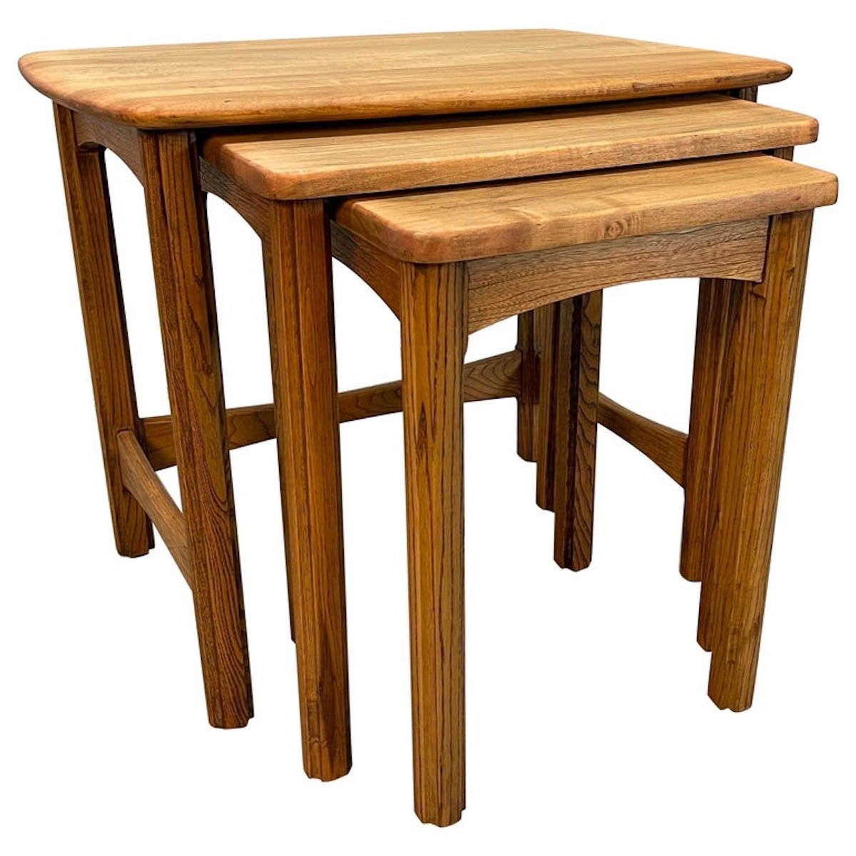 Wood Nesting Tables with regard to Elevate Your Living Space with Black Acacia Wood Nesting Tables
