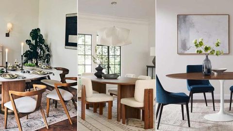 12 Oval Dining Tables That Will Elevate Your Dining Room | 10 Stunning ... intended for Making the Most of Limited Space with Oval Dining Furniture