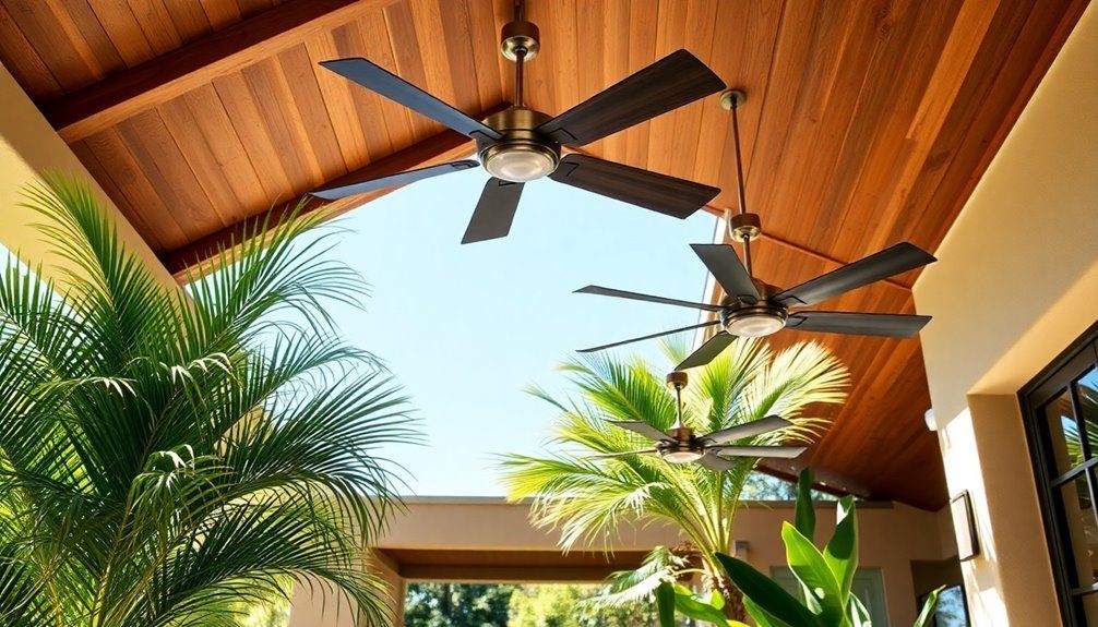 15 Best Outdoor Ceiling Fans For Your Patio: Stay Cool And Stylish This ... inside Outdoor ceiling fans designed for tropical climates and high temperatures