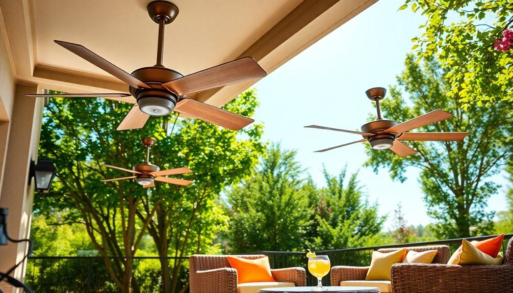 15 Best Outdoor Ceiling Fans For Your Patio: Stay Cool And Stylish This ... pertaining to Balancing style and function in modern outdoor ceiling fan installations