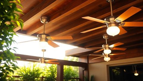 15 Best Outdoor Ceiling Fans With Lights To Brighten Your Patio In 2025 ... inside Maximizing comfort and efficiency with outdoor terrace ceiling fans