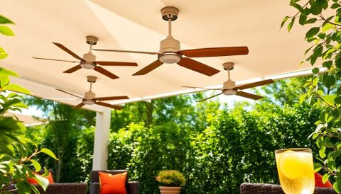 15 Best Rated Outdoor Ceiling Fans To Keep You Cool And Comfortable All ... pertaining to Outdoor Ceiling Fan With High Airflow