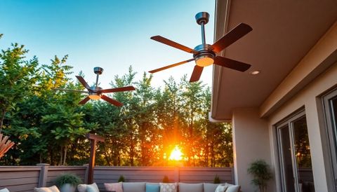 15 Best Smart Outdoor Ceiling Fans With Weather Monitoring Features For ... pertaining to Smart Ceiling Fan For Outdoor Smart Home System
