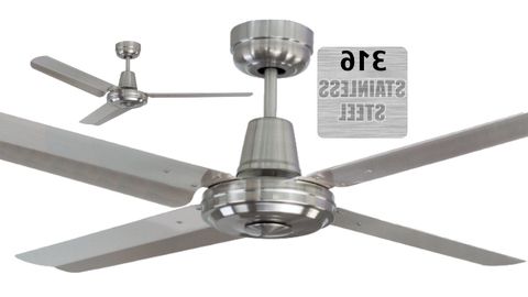 Understanding Stainless Steel Grades for Weatherproof Ceiling Fans