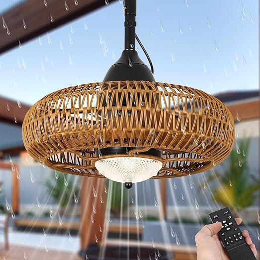 Creating ambiance with stylish patio ceiling fan selections