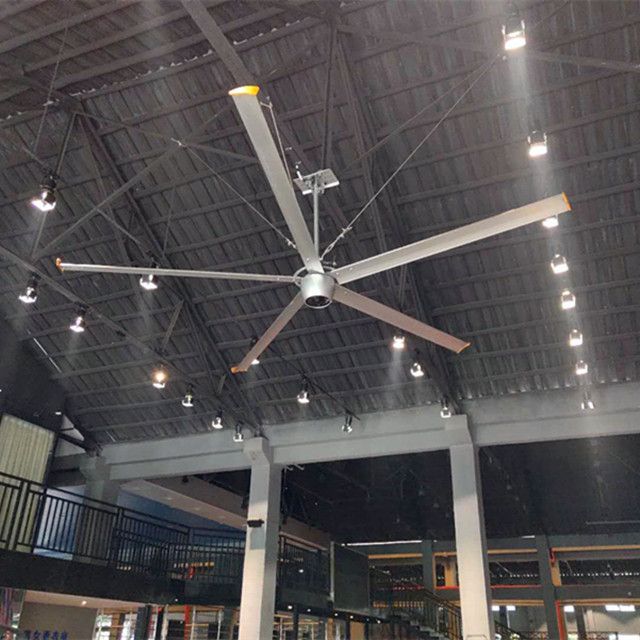 2.4M Industrial Giant Ceiling Fan 8 Ft Restaurant Ceiling Fans With ... regarding Industrial Outdoor Ceiling Fan With Large Blades