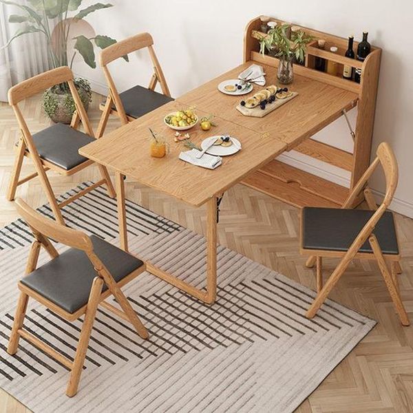 20 Fun And Creative Folding Dining Table Designs with regard to Foldable Dining Table Wall Mounted
