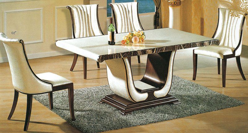 20 Luxury Rectangular Marble Dining Tables - Decor Tacas pertaining to The Ultimate Guide to Maintaining Your Marble Dining Table
