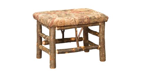 24 Inch Bench Seat | Hickory Bench With Fabric Seat with regard to Discovering Comfort The Niles Bench With Fabric Seat Explained