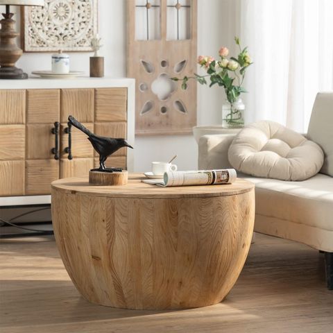 25 Solid Wood Coffee Tables To Bring Natural Beauty To Your Living ... pertaining to The Craftsmanship Behind Your Natural Oak Coffee Table